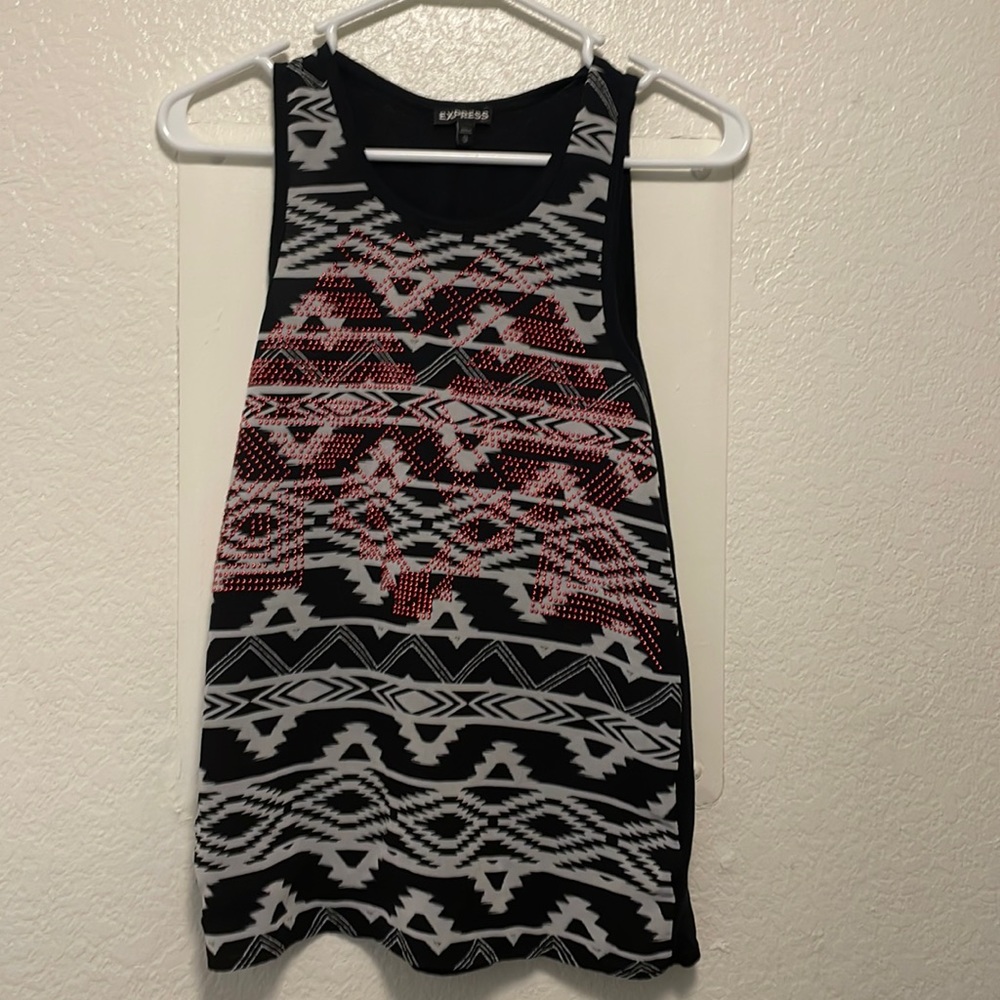 Women’s sort sleeve shirt, XS, Express.